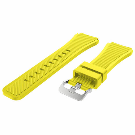 Strap-it Strap-it Bracelet silicone Xiaomi Amazfit Stratos (jaune)