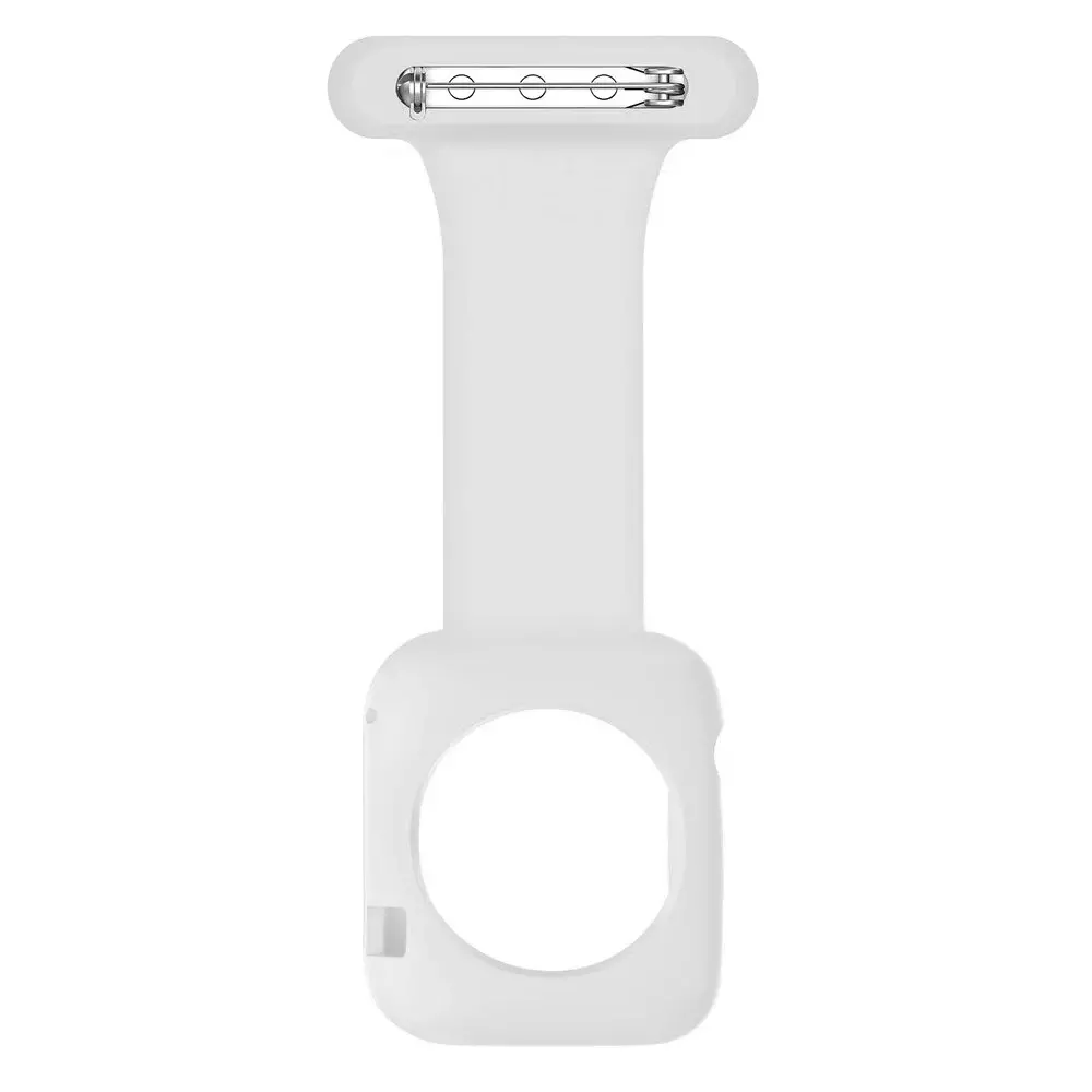 Strap-it Strap-it Apple Watch bracelet pour infirmière avec coque (blanc)