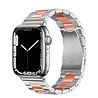 Strap-it Strap-it Bracelet acier Apple Watch Ultra (argent/ or rose) Strap-it Strap-it Bracelet acier Apple Watch Ultra (argent/ or rose)