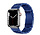 Strap-it Bracelet acier Apple Watch 8 (bleu)