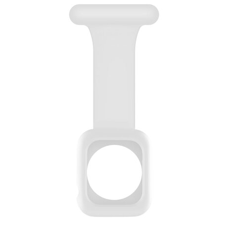 Strap-it Strap-it Apple Watch bracelet pour infirmière avec coque (blanc)