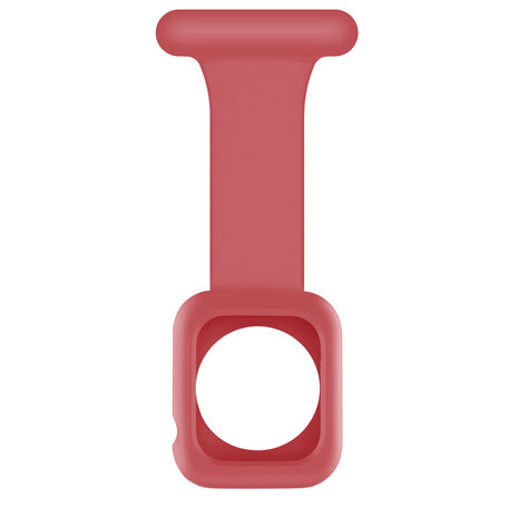 Strap-it Strap-it Apple Watch bracelet pour infirmière avec coque (rouge) Strap-it Strap-it Apple Watch bracelet pour infirmière avec coque (rouge)