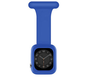 Strap-it Apple Watch bracelet pour infirmière avec coque (bleu foncé)
