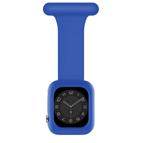 Strap-it Strap-it Apple Watch bracelet pour infirmière avec coque (bleu foncé)