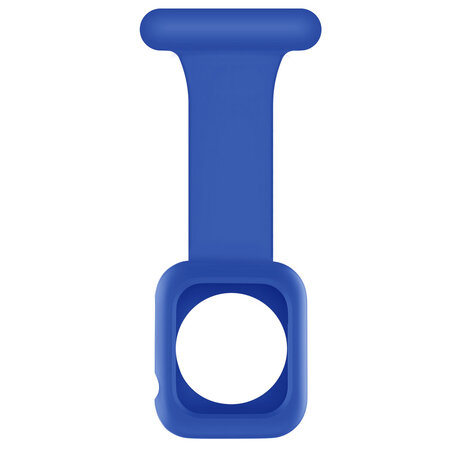 Strap-it Strap-it Apple Watch bracelet pour infirmière avec coque (bleu foncé)