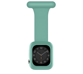 Strap-it Apple Watch bracelet pour infirmière avec coque (vert)