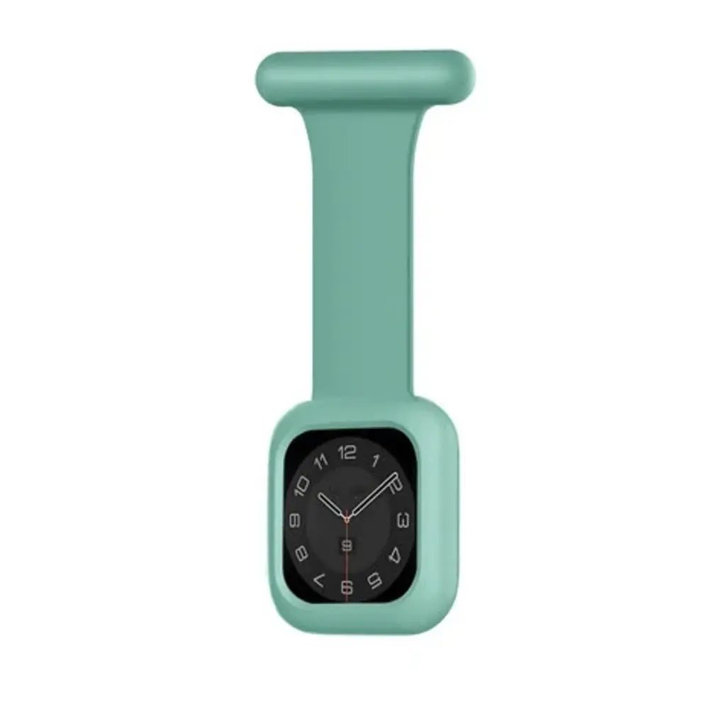 Strap-it Strap-it Apple Watch bracelet pour infirmière avec coque (vert)