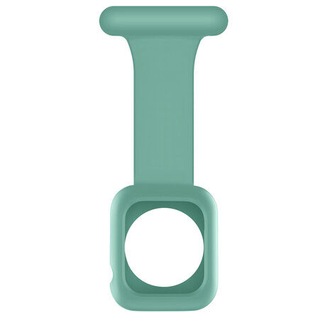 Strap-it Strap-it Apple Watch bracelet pour infirmière avec coque (vert)