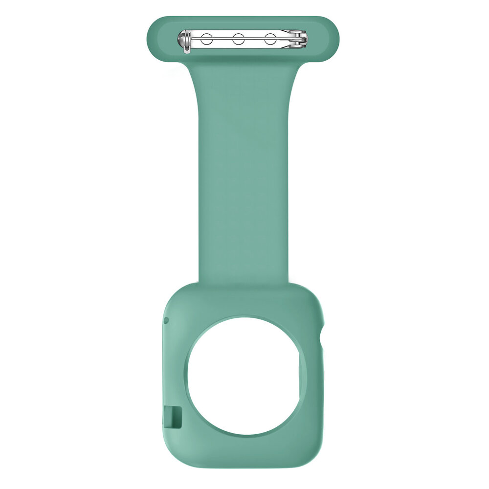 Strap-it Strap-it Apple Watch bracelet pour infirmière avec coque (vert)