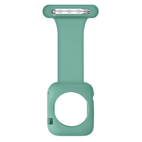 Strap-it Strap-it Apple Watch bracelet pour infirmière avec coque (vert)
