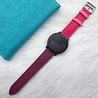 Strap-it Strap-it Bracelet cuir Xiaomi Mi Watch (rose/rouge marron)