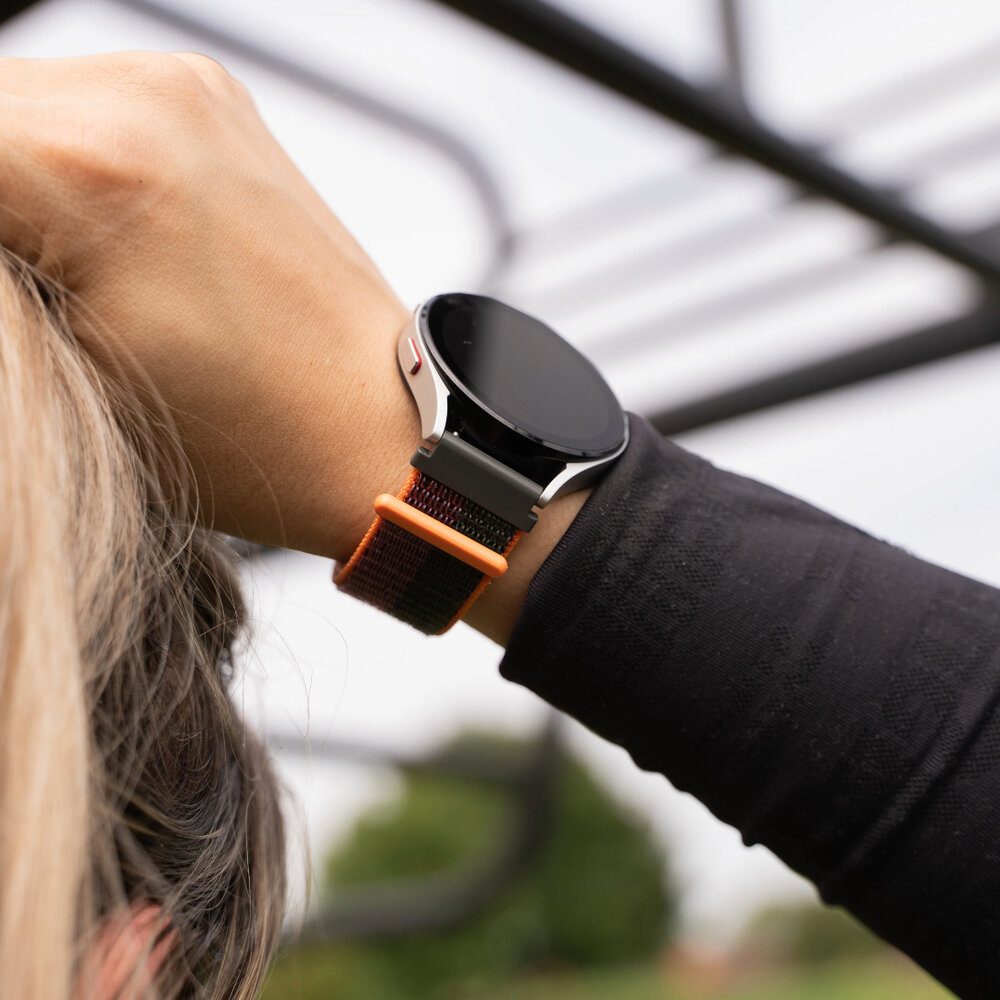 Strap-it Strap-it Bracelet nylon Amazfit GTS 3 (cerice) Strap-it Strap-it Bracelet nylon Amazfit GTS 3 (cerice)