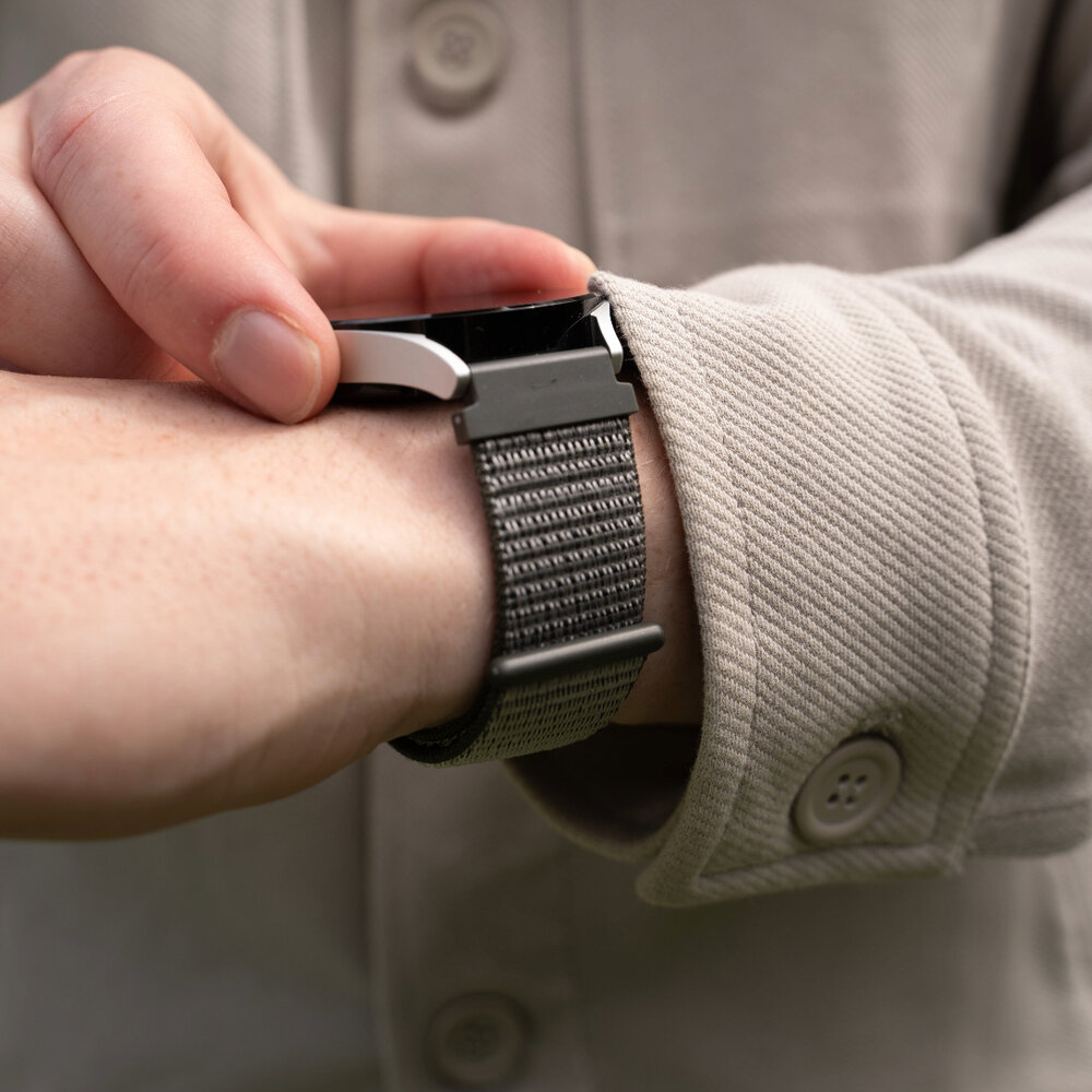 Strap-it Strap-it Bracelet nylon Samsung Gear Sport (vert)