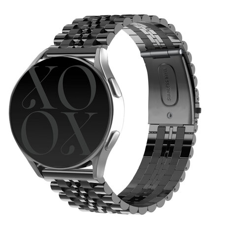 xoxo Wildhearts xoxo Wildhearts Amazfit GTR 3 (Pro) bracelet en acier (noir)