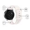 xoxo Wildhearts xoxo Wildhearts Amazfit GTR 3 (Pro) bracelet en silicone (beige) xoxo Wildhearts xoxo Wildhearts Amazfit GTR 3 (Pro) bracelet en silicone (beige)