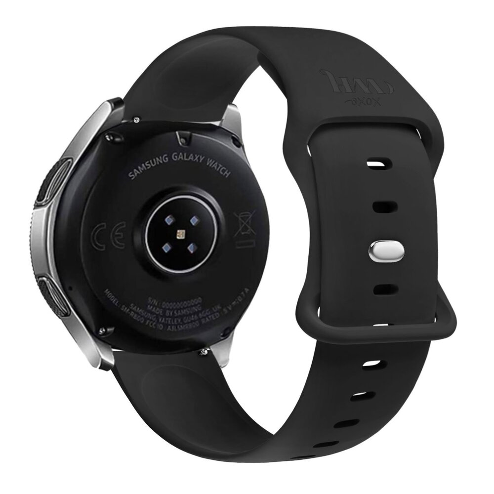 xoxo Wildhearts xoxo Wildhearts Amazfit GTS 3 bracelet en silicone (noir)