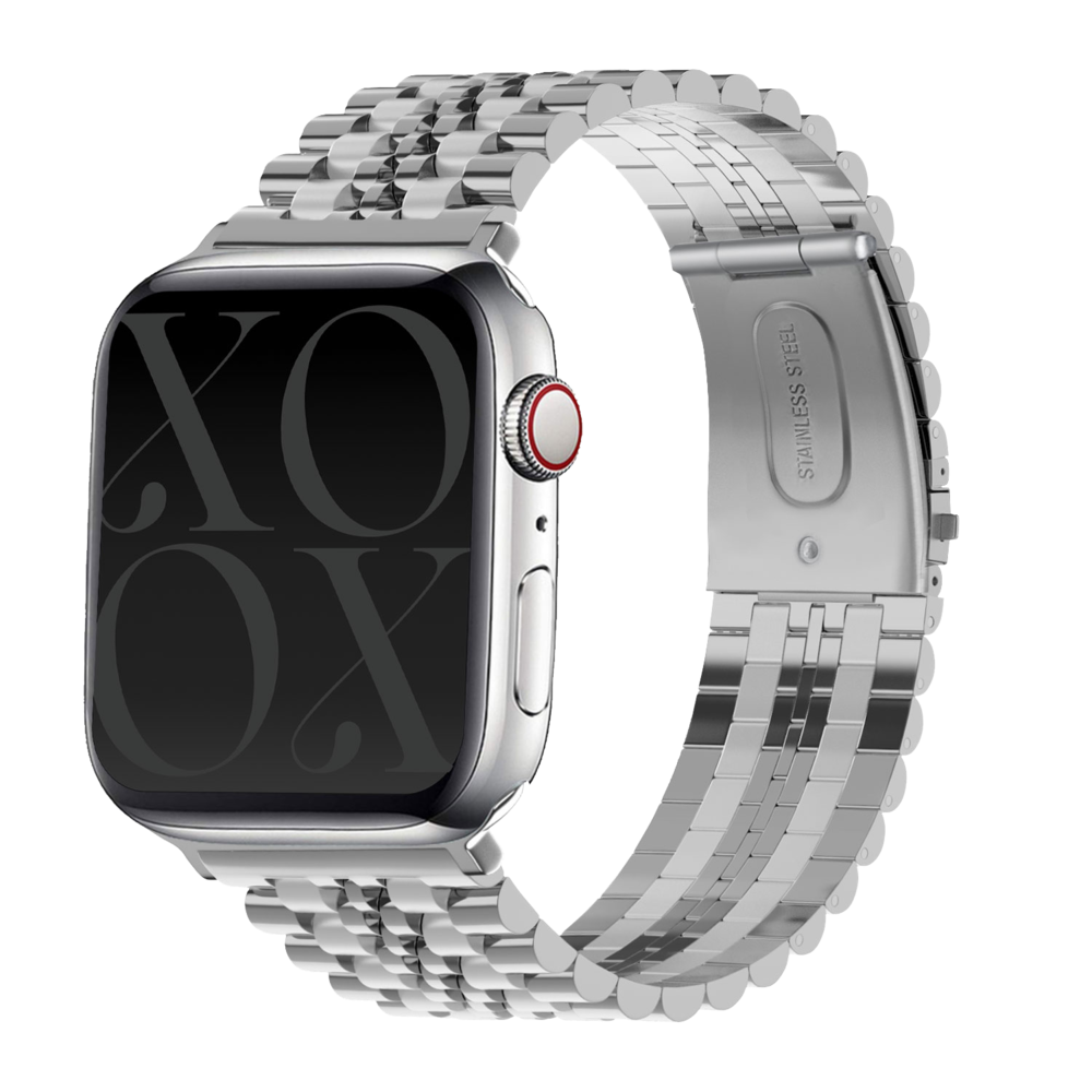 xoxo Wildhearts xoxo Wildhearts Apple Watch bracelet en acier (argent)