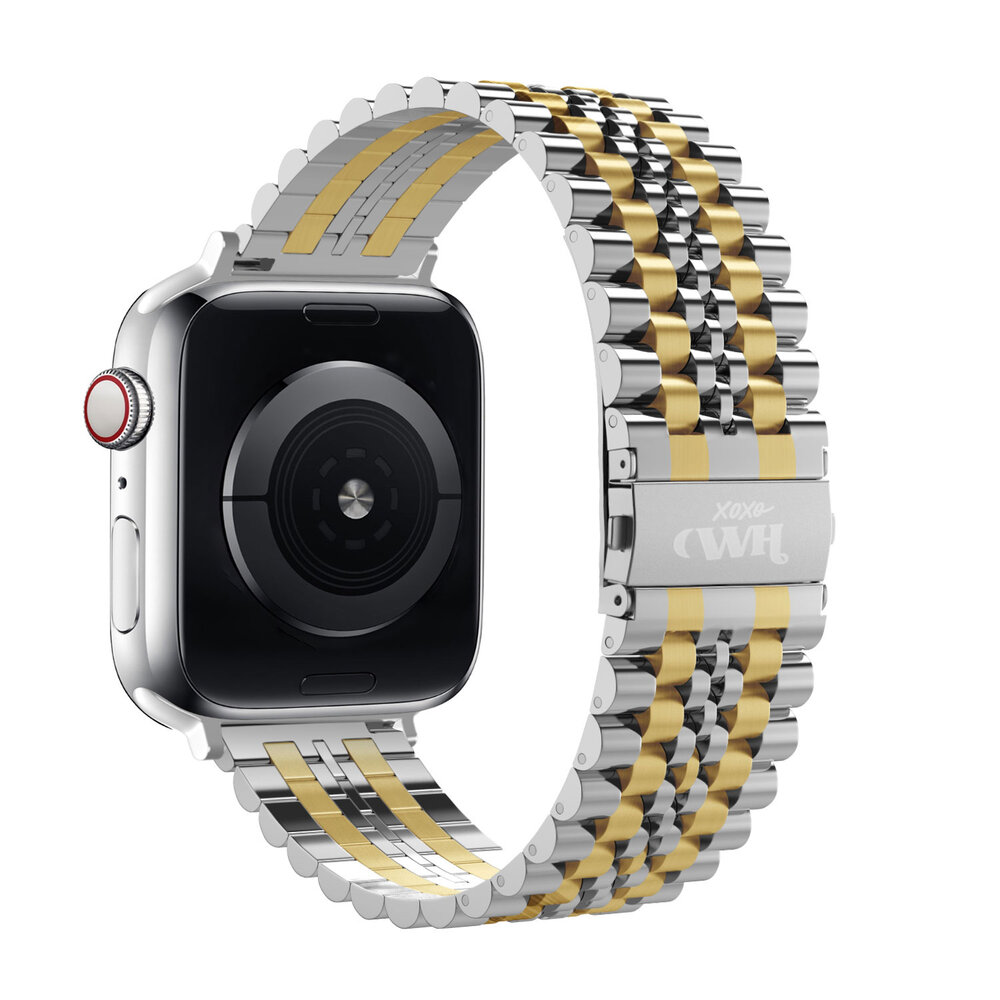 xoxo Wildhearts xoxo Wildhearts Apple Watch bracelet en acier (argent/or) xoxo Wildhearts xoxo Wildhearts Apple Watch bracelet en acier (argent/or)