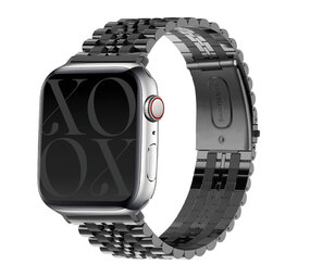 xoxo Wildhearts xoxo Wildhearts Apple Watch bracelet en acier (noir)