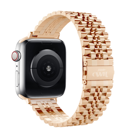 xoxo Wildhearts xoxo Wildhearts Apple Watch bracelet en acier (or rose)