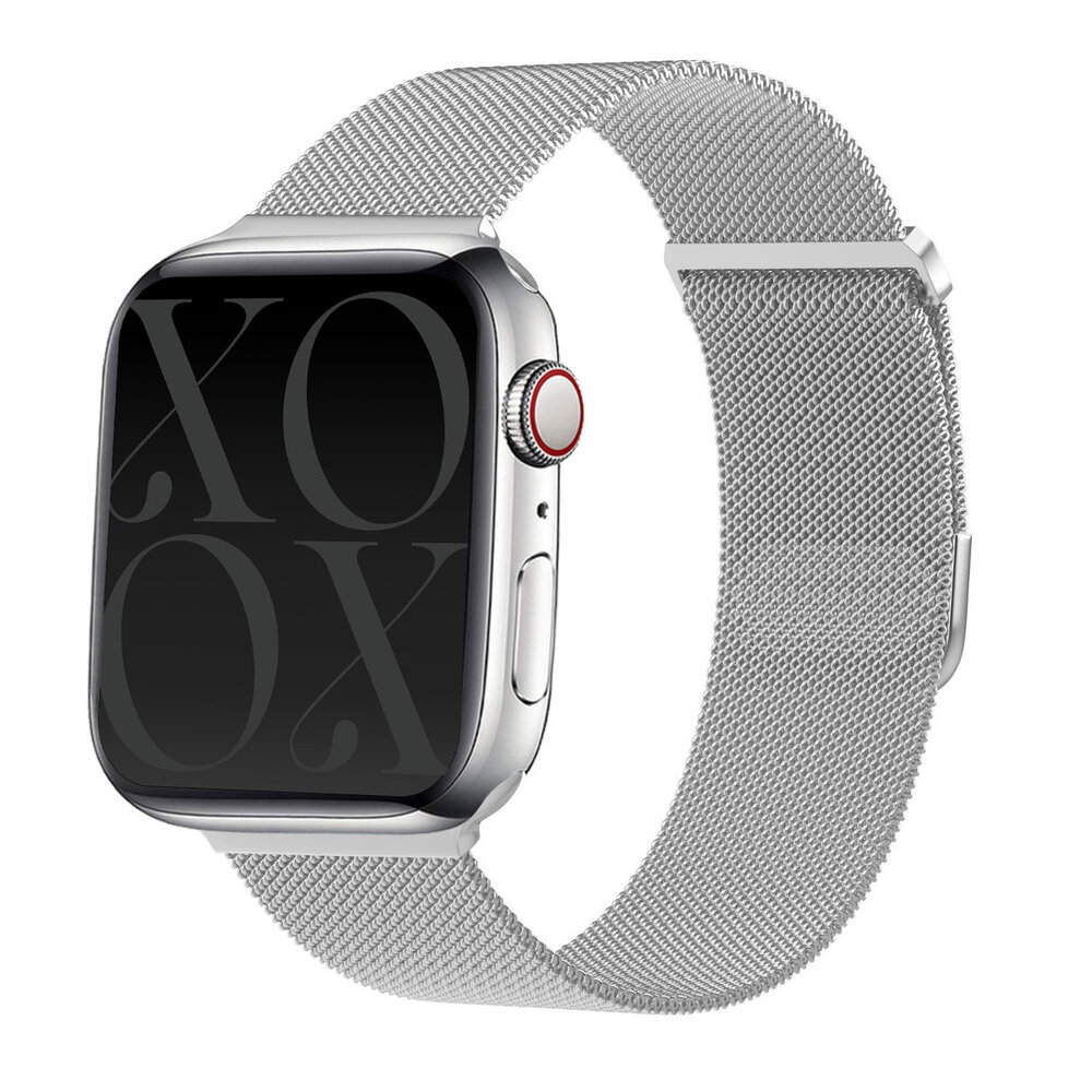 xoxo Wildhearts xoxo Wildhearts Apple Watch bracelet en Milanais (argent)