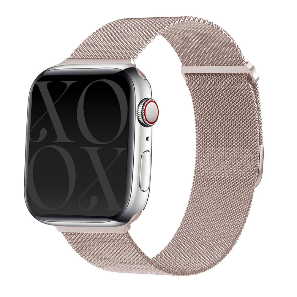 xoxo Wildhearts xoxo Wildhearts Apple Watch bracelet en Milanais (or rose) xoxo Wildhearts xoxo Wildhearts Apple Watch bracelet en Milanais (or rose)