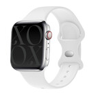 xoxo Wildhearts xoxo Wildhearts Apple Watch bracelet en silicone (blanc)