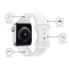 xoxo Wildhearts xoxo Wildhearts Apple Watch bracelet en silicone (blanc) xoxo Wildhearts xoxo Wildhearts Apple Watch bracelet en silicone (blanc)