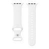 xoxo Wildhearts xoxo Wildhearts Apple Watch bracelet en silicone (blanc) xoxo Wildhearts xoxo Wildhearts Apple Watch bracelet en silicone (blanc)