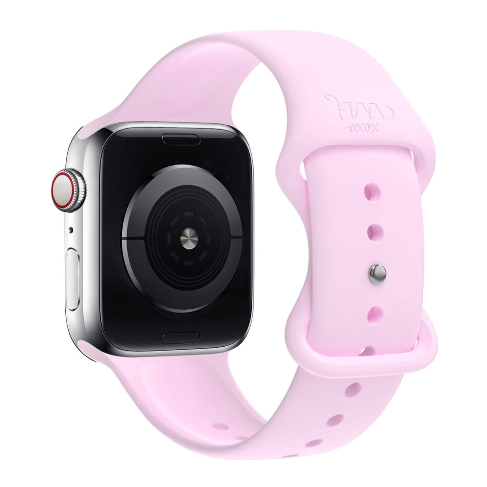 xoxo Wildhearts xoxo Wildhearts Apple Watch bracelet en silicone (rose) xoxo Wildhearts xoxo Wildhearts Apple Watch bracelet en silicone (rose)