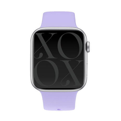 xoxo Wildhearts xoxo Wildhearts Apple Watch bracelet en silicone (violet)