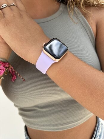 xoxo Wildhearts xoxo Wildhearts Apple Watch bracelet en silicone (violet)