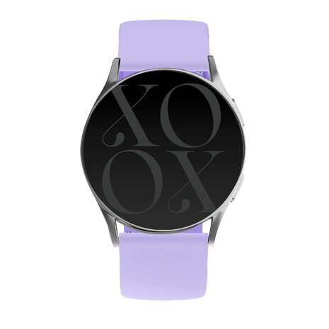 xoxo Wildhearts xoxo Wildhearts Fossil Gen 6 44mm bracelet en silicone (violet)