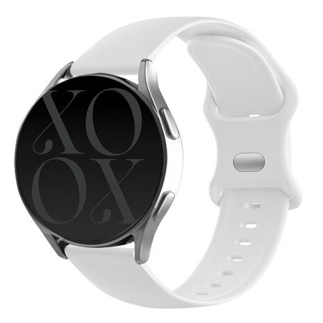 xoxo Wildhearts xoxo Wildhearts Huawei Watch GT 3 46mm bracelet en silicone (blanc) xoxo Wildhearts xoxo Wildhearts Huawei Watch GT 3 46mm bracelet en silicone (blanc)
