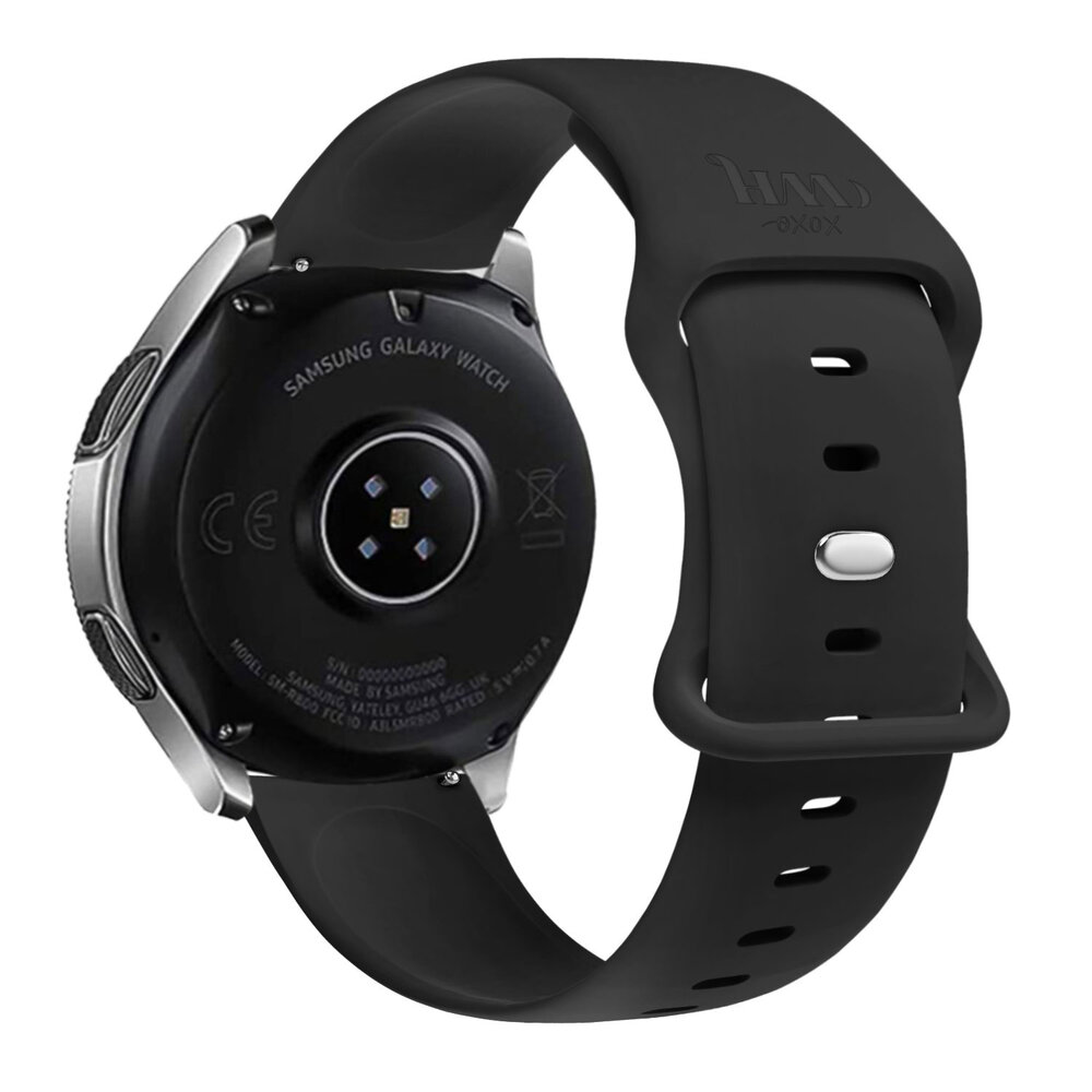xoxo Wildhearts xoxo Wildhearts Huawei Watch GT 3 46mm bracelet en silicone (noir)