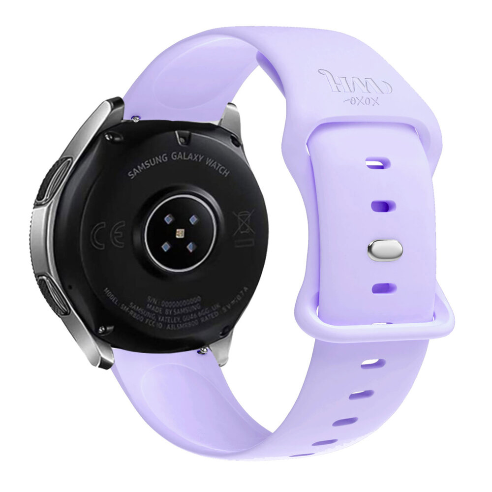 xoxo Wildhearts xoxo Wildhearts Huawei Watch GT 3 Pro 46mm bracelet en silicone (violet)
