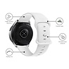 xoxo Wildhearts xoxo Wildhearts Samsung Galaxy Watch 4 Classic 42mm bracelet en silicone (blanc) xoxo Wildhearts xoxo Wildhearts Samsung Galaxy Watch 4 Classic 42mm bracelet en silicone (blanc)