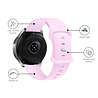 xoxo Wildhearts xoxo Wildhearts Samsung Galaxy Watch 42mm bracelet en silicone (rose) xoxo Wildhearts xoxo Wildhearts Samsung Galaxy Watch 42mm bracelet en silicone (rose)