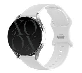 xoxo Wildhearts xoxo Wildhearts Samsung Galaxy Watch 5 - 44mm bracelet en silicone (blanc)