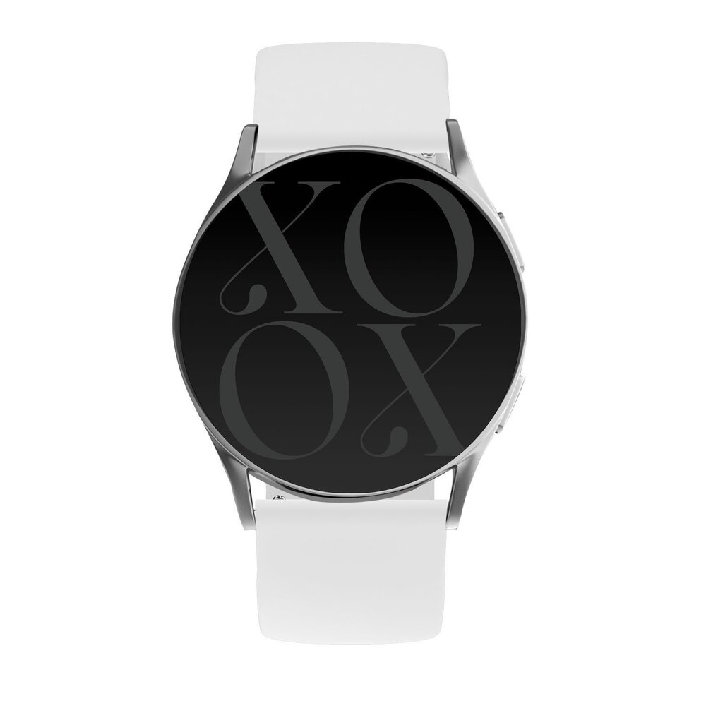 xoxo Wildhearts xoxo Wildhearts Samsung Galaxy Watch 6 - 40mm bracelet en silicone (blanc)