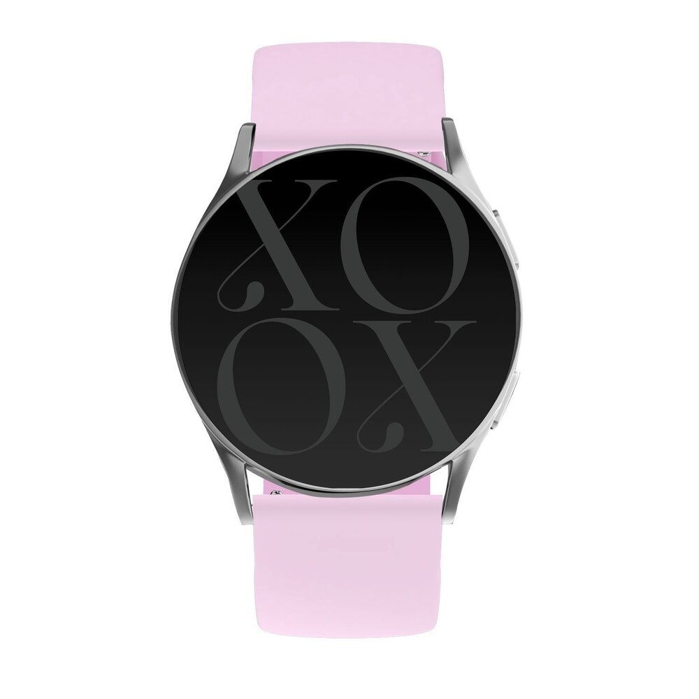 xoxo Wildhearts xoxo Wildhearts Samsung Galaxy Watch Active bracelet en silicone (rose) xoxo Wildhearts xoxo Wildhearts Samsung Galaxy Watch Active bracelet en silicone (rose)
