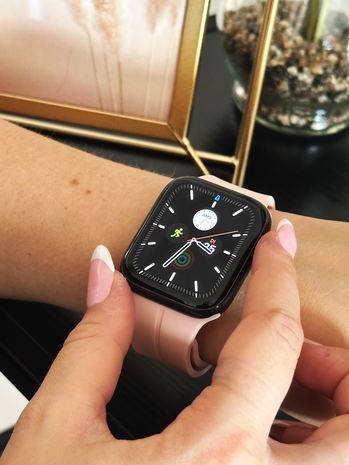 Strap-it Strap-it Bracelet à fermoir magnétique Apple Watch (rose clair)