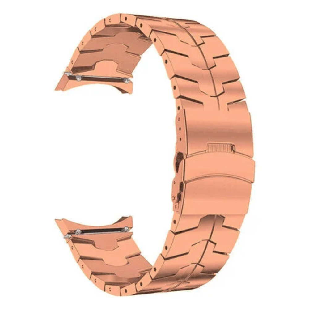 Strap-it Strap-it Bracelet acier fer Samsung Galaxy Watch 6 - 44mm (or rose) Strap-it Strap-it Bracelet acier fer Samsung Galaxy Watch 6 - 44mm (or rose)