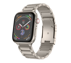 Strap-it Bracelet titane Apple Watch (coleur titane)