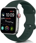 Strap-it Strap-it Bracelet Apple Watch silicone (vert olive)