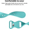 Strap-it Strap-it Bracelet silicone classique Apple Watch (aqua) Strap-it Strap-it Bracelet silicone classique Apple Watch (aqua)