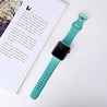 Strap-it Strap-it Bracelet silicone classique Apple Watch (aqua) Strap-it Strap-it Bracelet silicone classique Apple Watch (aqua)