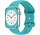 Strap-it Bracelet silicone classique Apple Watch (aqua)