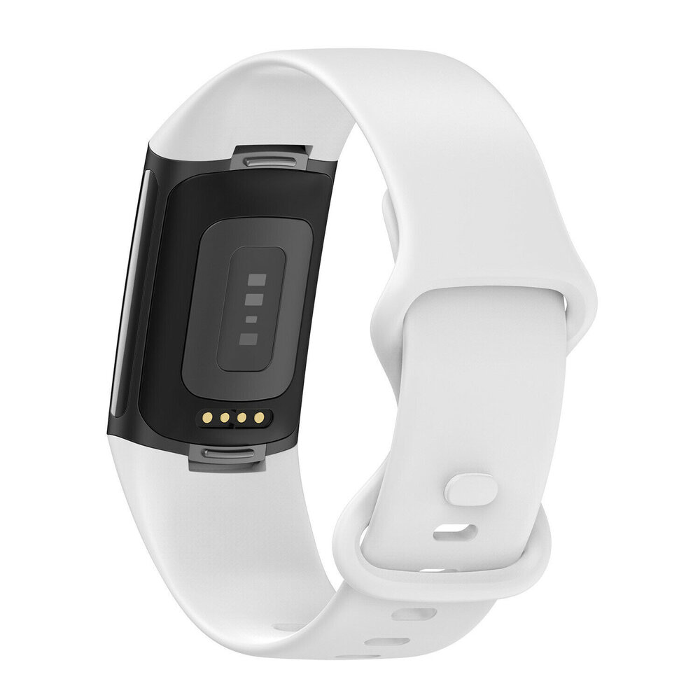 Strap-it Strap-it Bracelet silicone Fitbit Charge 6 (blanc)