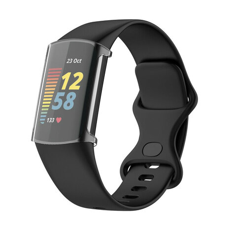 Strap-it Strap-it Coque du protection TPU Fitbit Charge 6 (transparent)